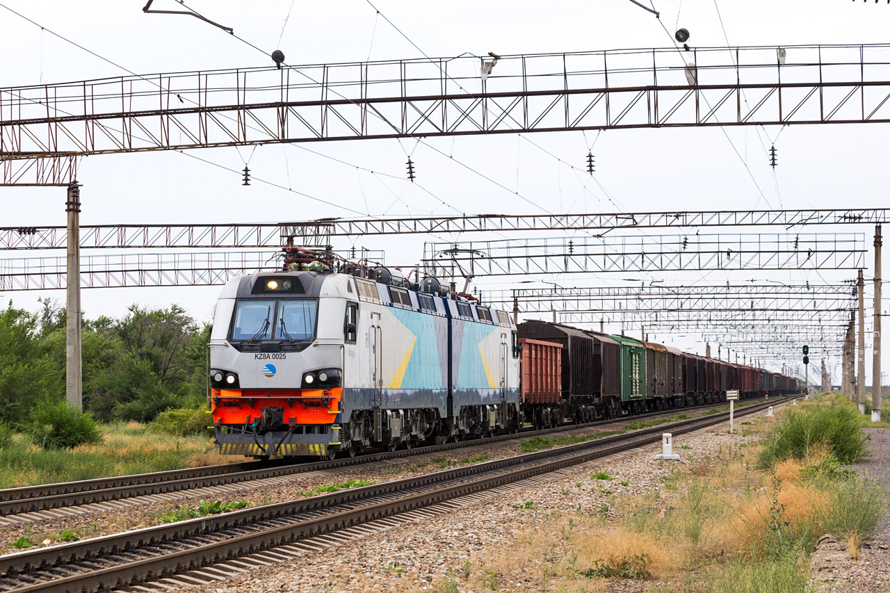 железнодорожные грузоперевозки локомотивом из Казахстана